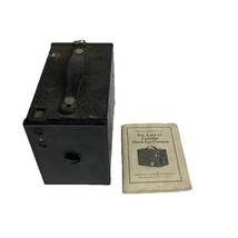 Vintage 1916 Kodak Cartridge Hawk-Eye #2 Box Camera With Manual - $14.84