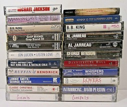 22 Cassette Tape Mix R&amp;B-Soul-Blues-Gospel Michael Jackson Marvin Gaye BB King - £15.81 GBP