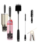 Stainless Steel & Nylon Bottle Brush Set - 15-Inch for All Container Types