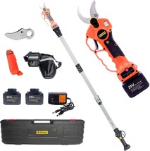Electric Pruner With A 7 Point 5 Foot High Reach Extension Pole, Tool Be... - £306.02 GBP