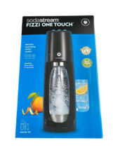 New SodaStream Fizzi One Touch Soda Maker Black With Full 60L Co2 Cylinder - $89.09