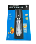 New SodaStream Fizzi One Touch Soda Maker Black With Full 60L Co2 Cylinder - $89.09