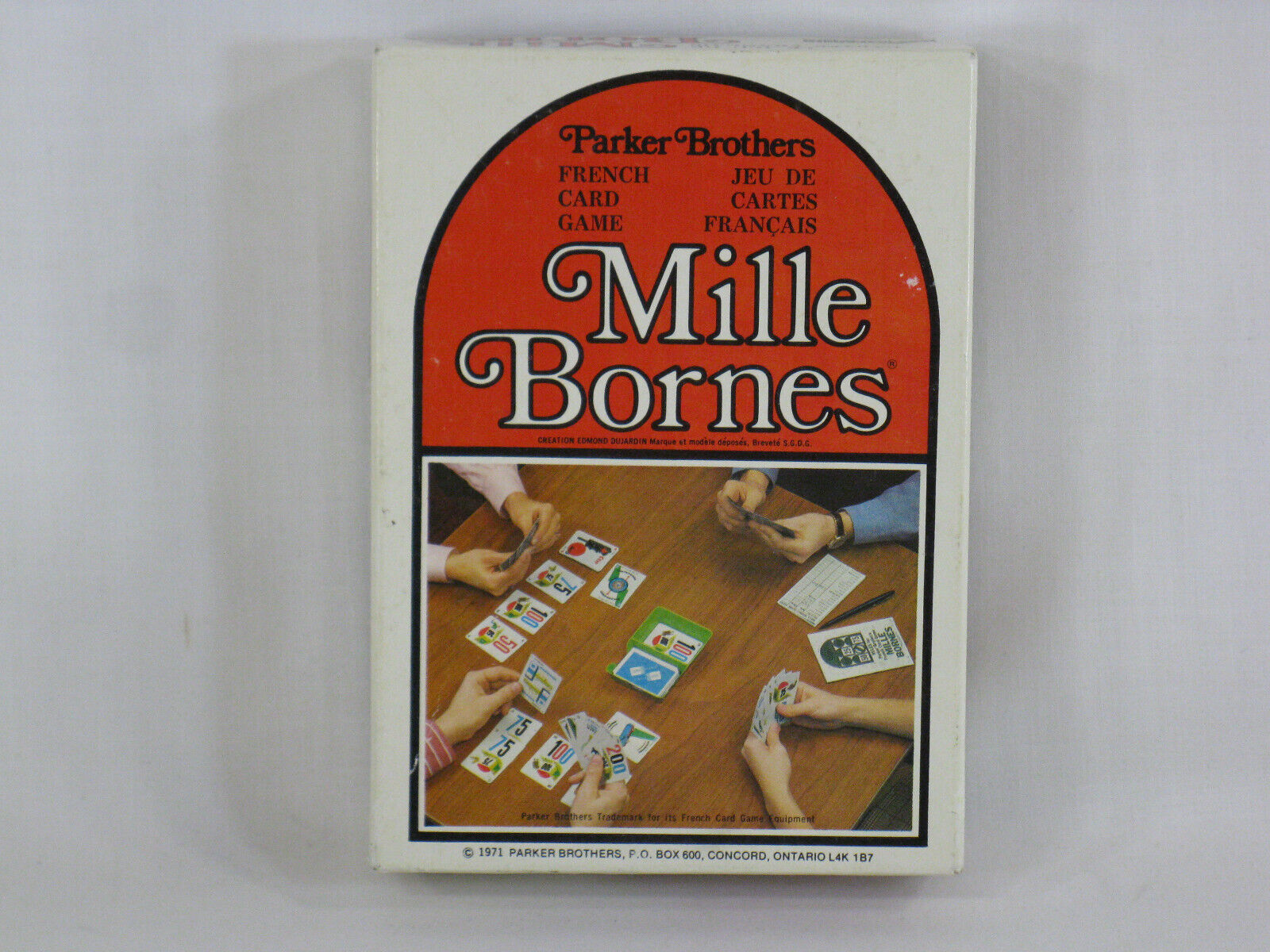Mille Bornes French Card Game 1971 Parker Brothers 100% Complete Excellent Plus - $24.31