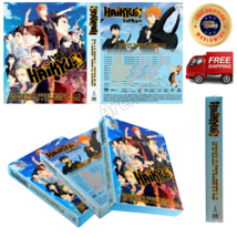 Haikyu!! Season 1-4 Vol.1-85 end anime Dvd +Movie +OVA English Dubbed Region All - £53.78 GBP