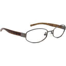 Burberry Eyeglasses B 8970/S 5N5 Gunmetal/Amber Oval Frame Italy 52[]19 130 - £78.44 GBP
