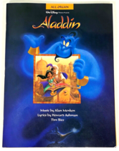 ALADDIN All Organ Music Song Book ~ Walt Disney - Hal Leonard For All Organs - £7.64 GBP