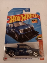 Hot Wheels 2023 #226 Blue Ford F150 Lightning Custom HW Hot Trucks Series 09/10 - £9.43 GBP