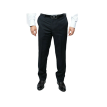 Mens DKNY 100% Wool Two Button Notch Lapel Formal Business Slim fit 1504 Black image 12