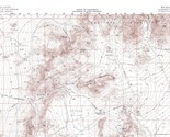 Mid Hills Quadrangle, California 1955 Topo Map USGS 15 Minute Topographic - £17.57 GBP