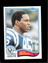 1982 Topps #18 Reese Mccall Exmt Colts *X4183 - £1.35 GBP