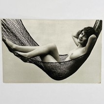 Vtg Risque Wildwood Postcard Co. Nude Women On Hammock Liz Hurley Michae... - $18.97