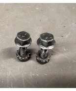 1969 1965-1970 Chevy Impala Caprice License Plate Rear Bumper Bracket Bolts - $17.72