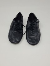 Leo Jazz Dancing Shoes Black Protégé Split Sole Children&#39;s Size 12 Child - £14.73 GBP