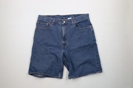 Vtg Y2K 2004 Levis 550 Mens 38 Distressed Relaxed Fit Denim Jean Shorts Jorts - £39.52 GBP