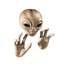 Design Toscano PD0434 Roswell The Alien Plaque  - $134.00