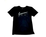 The Nike Tee Mens T-Shirt Size S Black Cotton Athletic Cut TU4 - $8.41