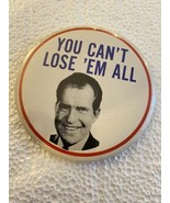 nixon political pin can lose ‘em all 3.5” - $940.64 MXN