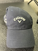 Callaway Calvert Crossing Ark-La Cup Dark Blue Adjustable Hat - £10.59 GBP