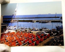 Japan Oshima Island from Wagu Port  Postcard 6X4&quot; vintage 1950&#39;s - $6.77