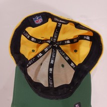 New Era NFL Green Bay Packers Men's Back Fitted Yellow Baseball Cap Hat Sz L/XL image 9