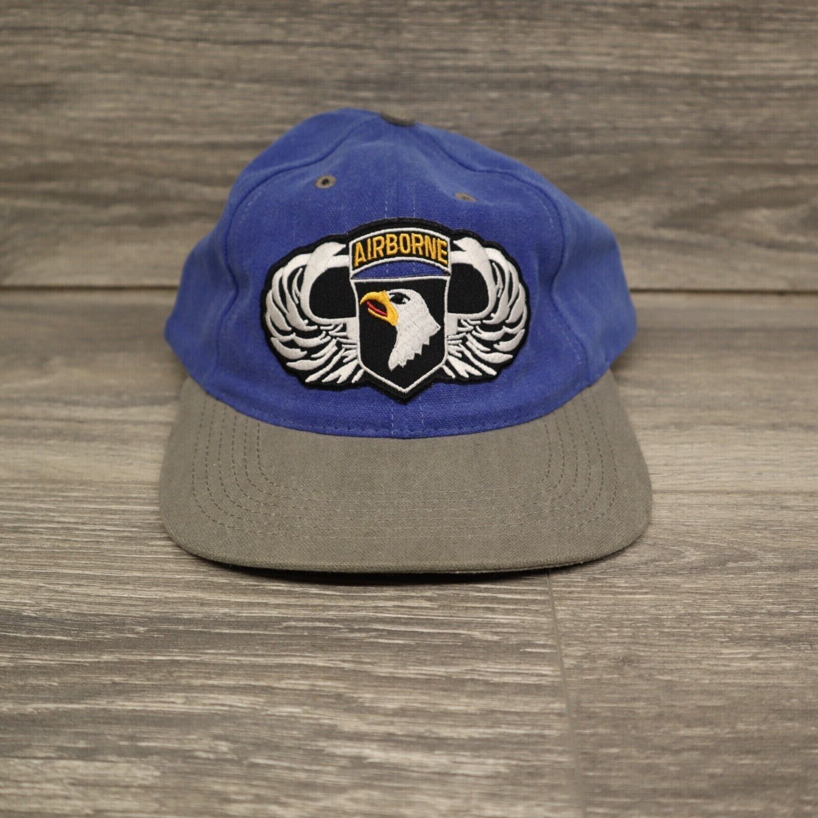 Primary image for Blue Baseball Cap AIRBORNE DIVISION SCREAMING EAGLES US ARMY