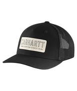 Carhartt 106130-N04 Men&#39;s Rugged Flex Canvas 1889 Patch Trucker Hat Black - $75.05 CAD