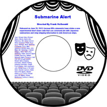 Submarine Alert 1943 DVD Movie Thriller Richard Arlen Wendy Barrie Nils Asther R - £3.92 GBP