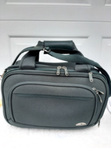 Samsonite Green Carry On All travel bag vacation luggage straps weekend - £52.23 GBP