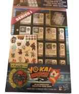 Yo-Kai Watch S2 Series 1 Yo-Kai Medallium Collection Book Pages (Fall W-... - $14.21