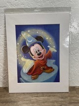 Disney Mickey Sorcerer Fantasia Lithograph Print by Bruce McGraw USPS KG JD - $24.75