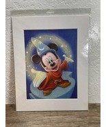 Disney Mickey Sorcerer Fantasia Lithograph Print by Bruce McGraw USPS KG JD - $24.75