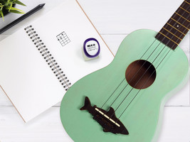 mini Ukulele chord stamp, great aiding tool for Ukelele chord &amp; fingering. - £13.65 GBP