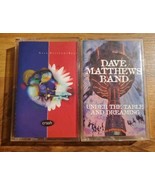 Dave Matthews Band Cassette Tape Lot Of 2 Crash &amp; Under The Table And Dr... - £25.70 GBP