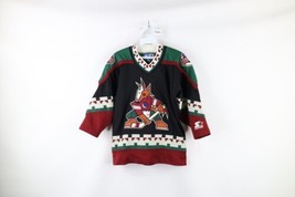 Vintage 90s Starter Boys S/M Kachina Phoenix Coyotes Hockey Jersey Stitched - $98.95