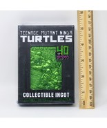 Teenage Mutant Ninja Turtles Metal Card Ingot Official TMNT Green Figure - £32.88 GBP