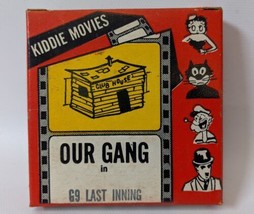 Vintage Atlas Films &#39;Kiddie Movies&#39; OUR GANG (G9) &#39;Last Inning&#39; 8mm Film... - $10.00