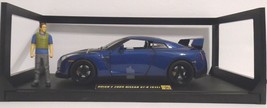 Brian's 2009 Nissan GT-R Brian Figure Working Lights Jada Diecast 1/18 New - $32.38