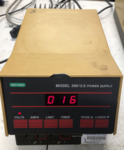 Bio-Rad 200/2.0 Electrophoresis Power Supply BioRad (ih26-X800) - £31.04 GBP