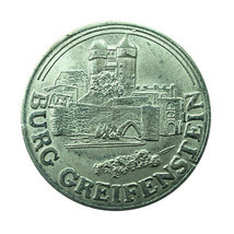 Austria Medal Burg Greifenstein Volksbank Raiffeisenbank 30mm 02126 - £19.03 GBP