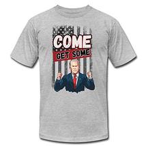 Joe Biden Come Get Some T-Shirt Heather Gray - £15.58 GBP