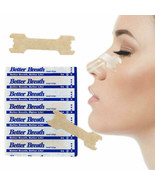 120 Pcs Better Breathe Sleep Stop Snoring Flexible Non-Woven Large Nasal... - $274.64 MXN