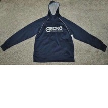 Mens Hoodie Ecko Function Blue Long Sleeve Pullover Sweatshirt-size M - £18.20 GBP