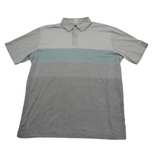 Callaway Shirt Mens XL Gray Polo Color Block Opti-Dri Golf Rugby Performance - £14.69 GBP