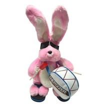 Energizer Bunny Plush Pink 21 inch tall Vintage 1989 Everready Battery Co Nice - $39.59