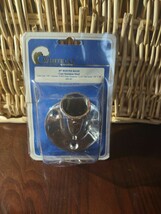 Whitecap 45 Degree Round Base Cast Stainless Steel Tube Size 7/8&quot; - $49.51 CAD