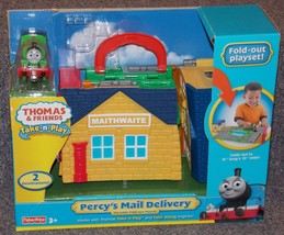 2009 Fisher Price Thomas The Train Percy&#39;s Mail Delivery Set New In The Box - £50.83 GBP