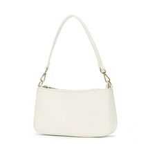2022 Summer Small Bags Retro Simple Pure White Baguette Bag Underarm Bag Messeng - £48.17 GBP
