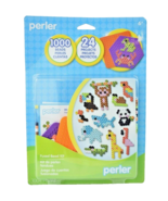 Perler Tiny Animals Kit 1004 Pieces Fused Beads 24 Projects (New) - £10.90 GBP
