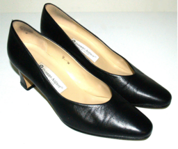 Vintage Etienne Aigner - Taylor - Black Leather Pumps - Made In Spain - 9W - £22.74 GBP