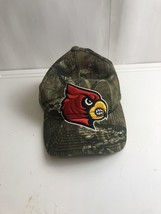 Louisville Cardinals Baseball Hat Adult Adjustable Camo Mens Zephyr - $15.35